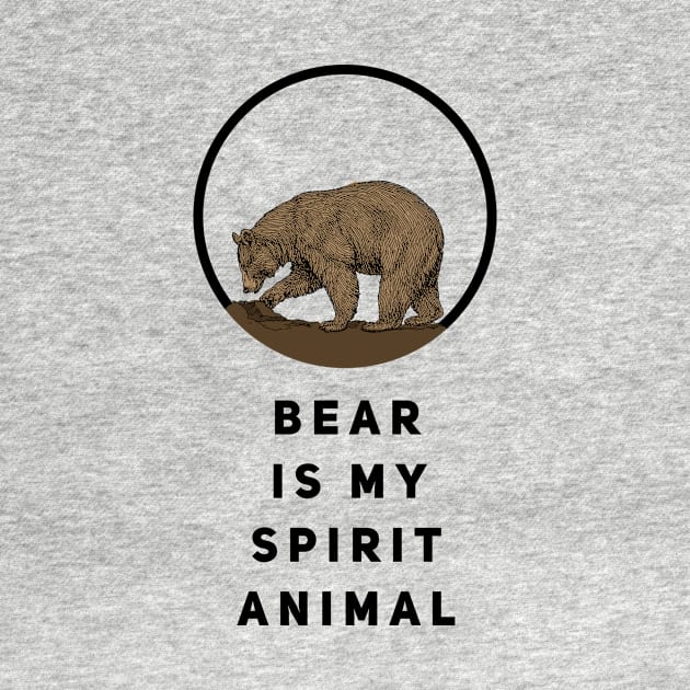 Be Free Bear Spirit Animal by ThirdEyeAerial